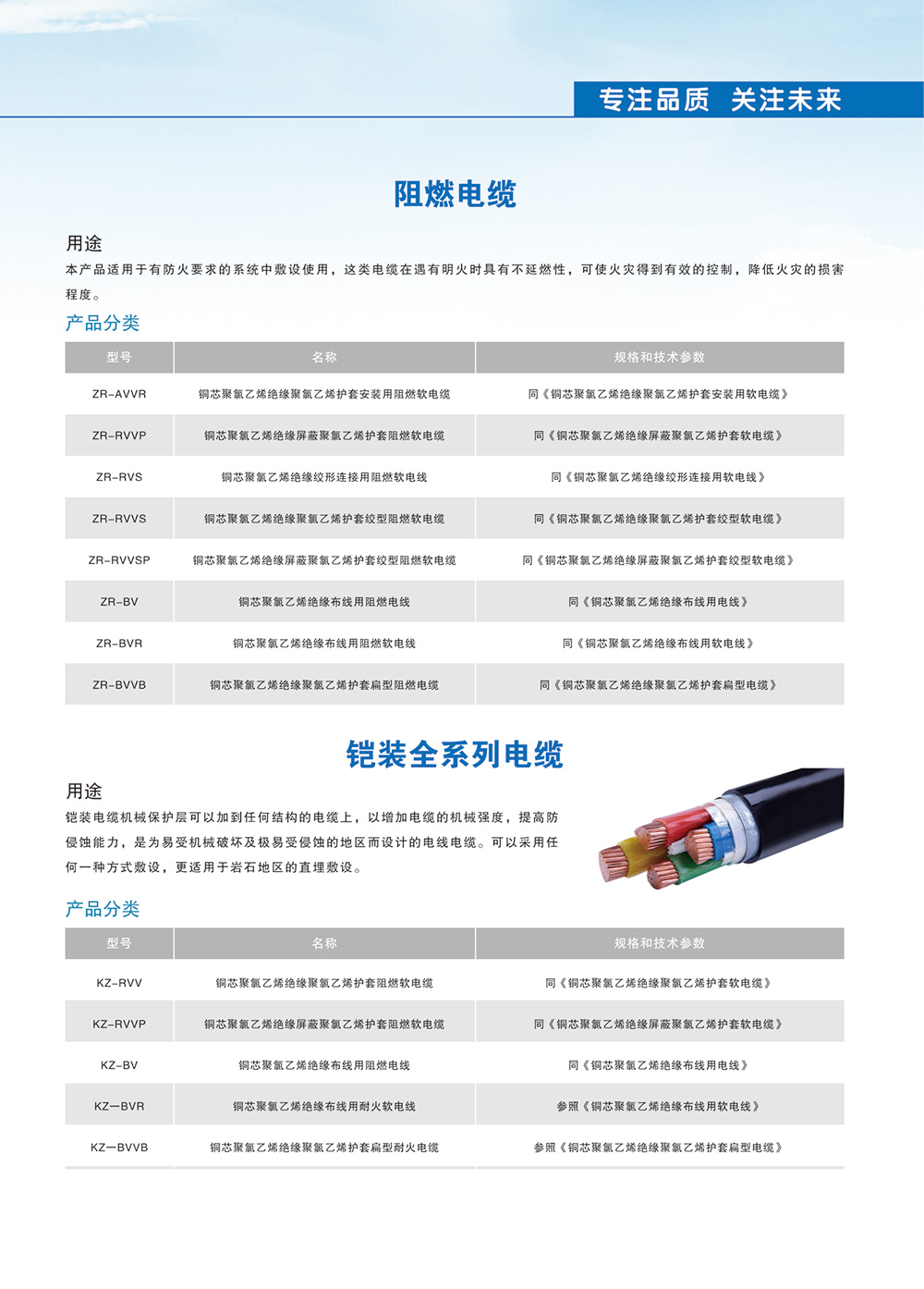 铠装全系列电缆